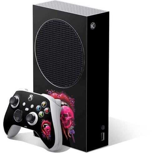 Vampire Skull Lollypop by Sarah Richter Xbox Series S Skins